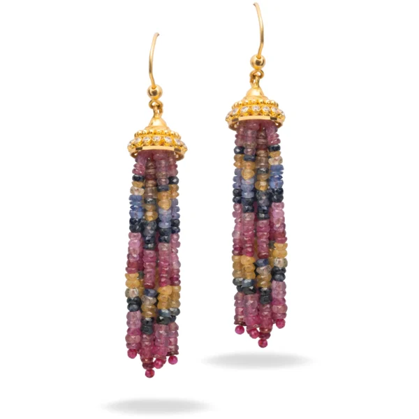 AJGCZER08 bead earrings