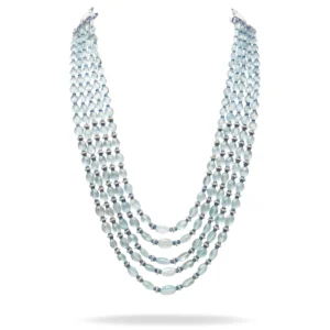 sapphire beads necklace