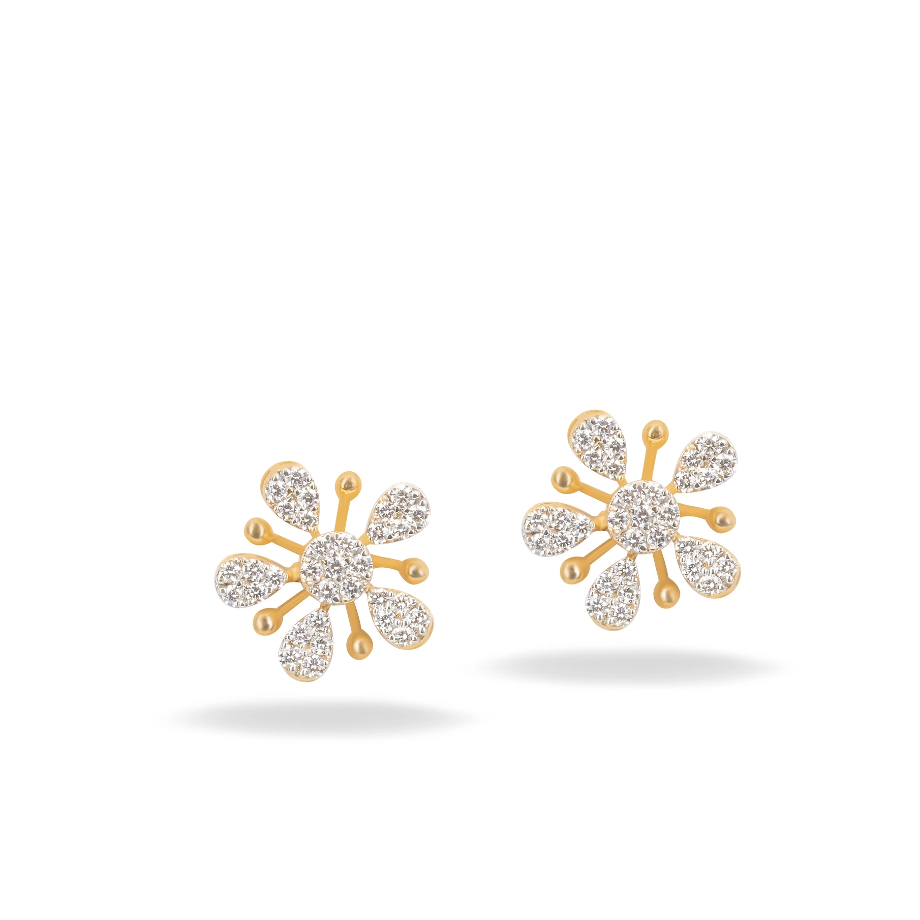 diamond stud earrings