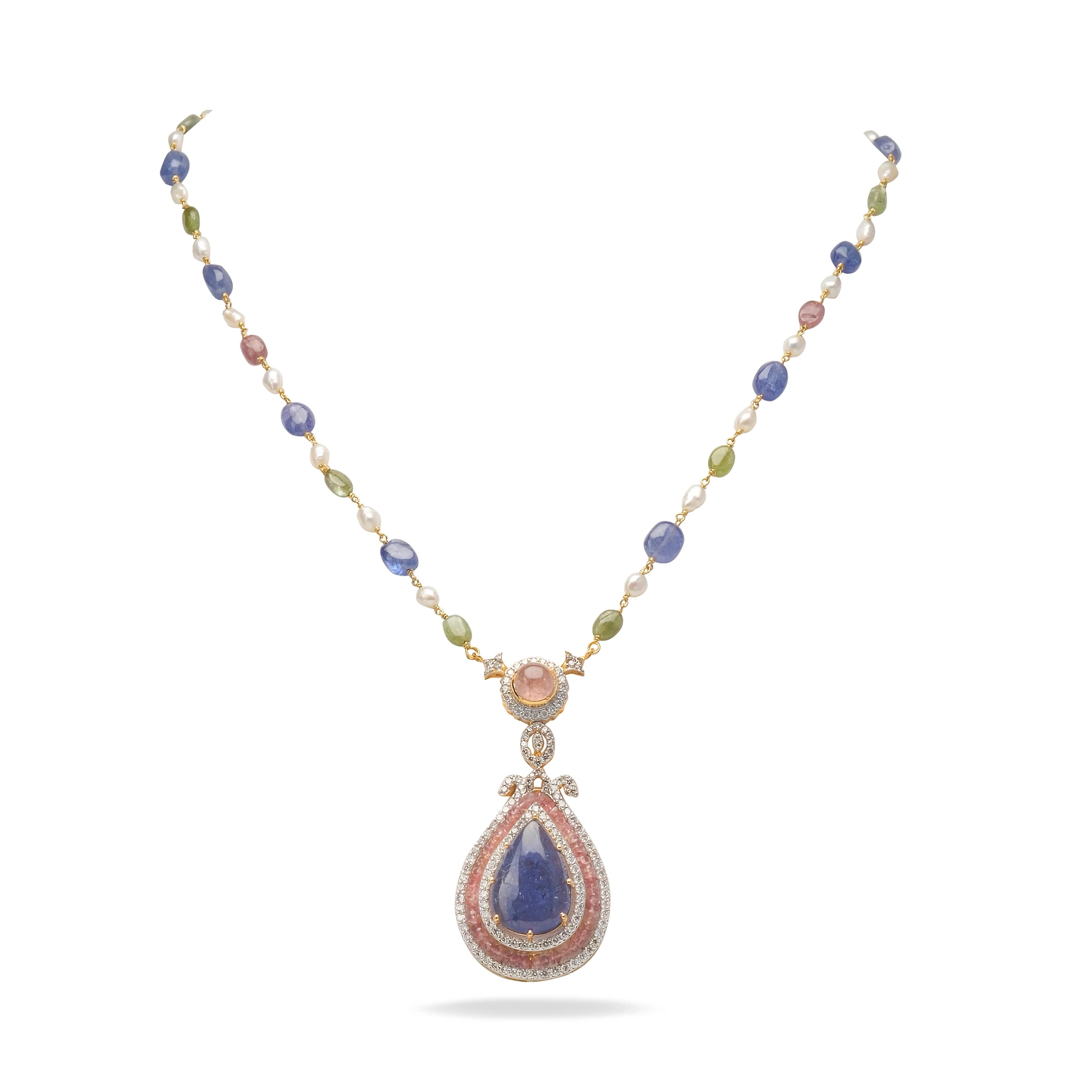tanzanite necklace