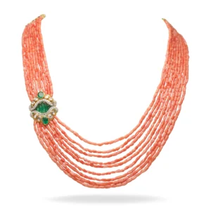coral necklace