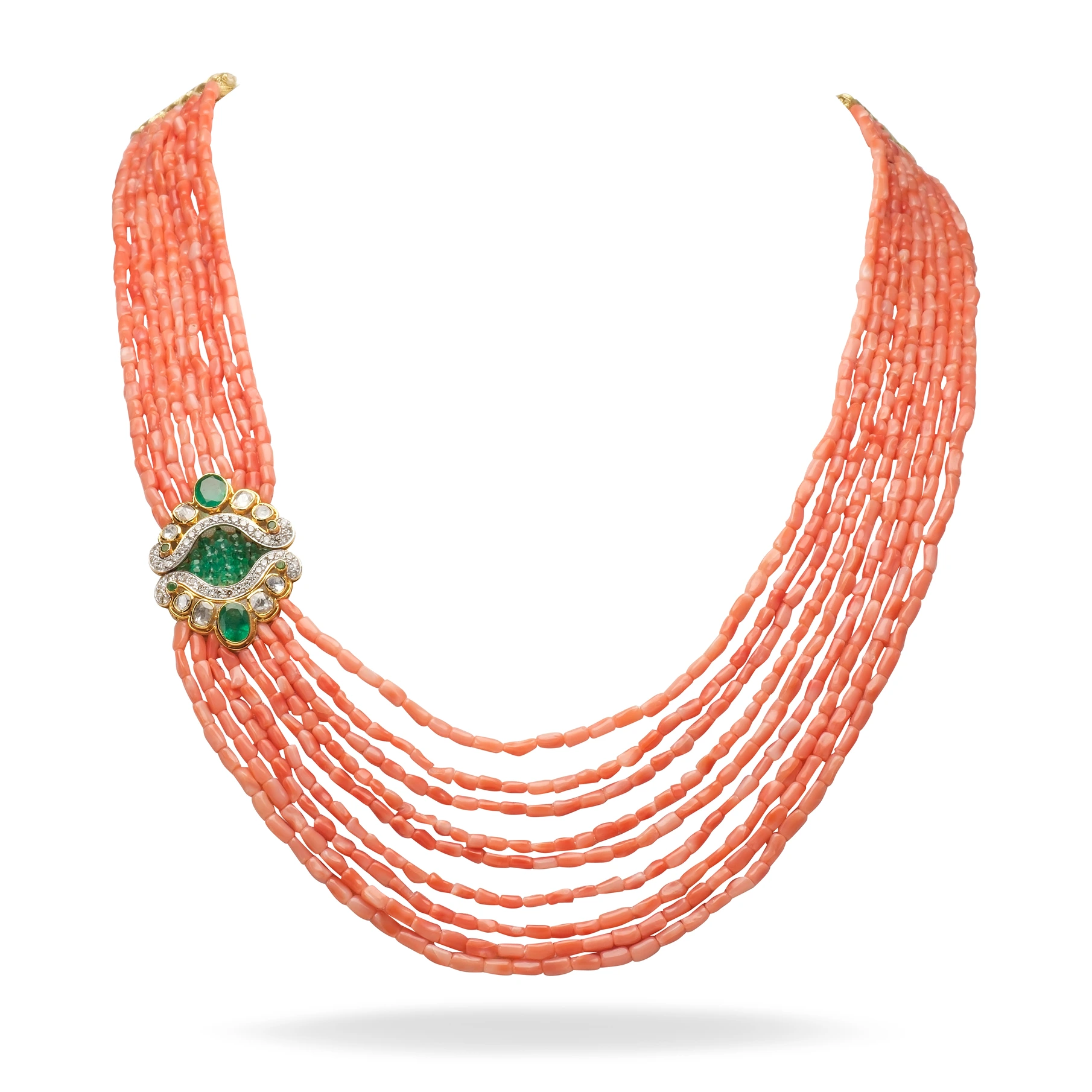 coral necklace
