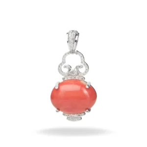 coral pendant