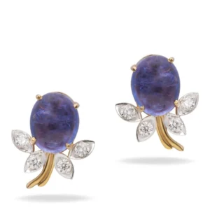 tanzanite earrings