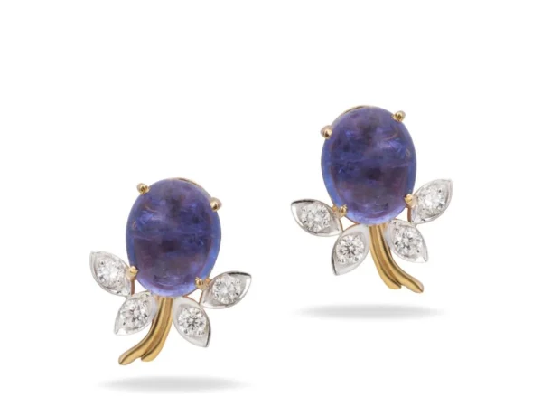 AJGDER26 tanzanite earrings