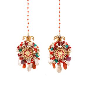 gemstone earrings