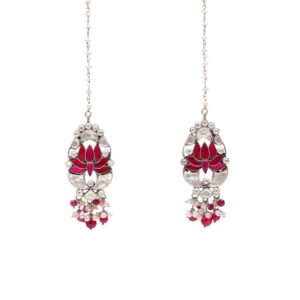 lotus earrings