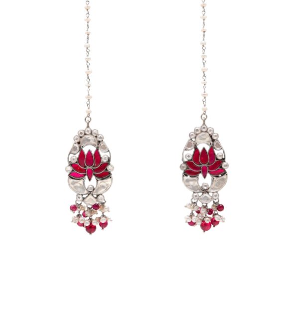 AJSLER14a lotus earrings