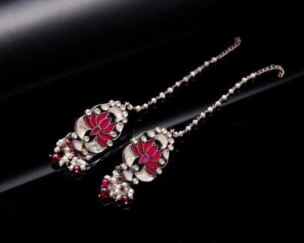 lotus earrings