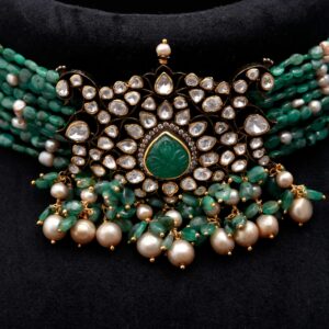 emerald choker
