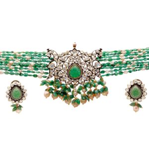 emerald choker