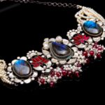 labradorite choker