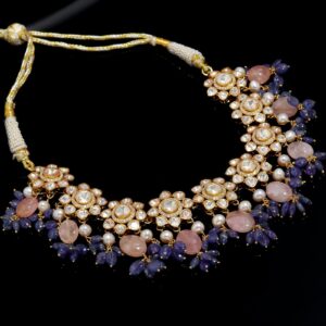 gem choker necklace