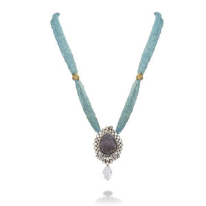 Aqua Blossom Necklace