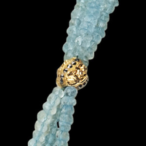 Aqua Blossom Necklace - Image 3